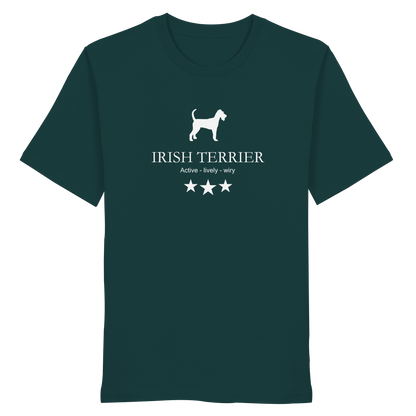 Irish Terrier | Active, lively, wiry.... - Organic Shirt