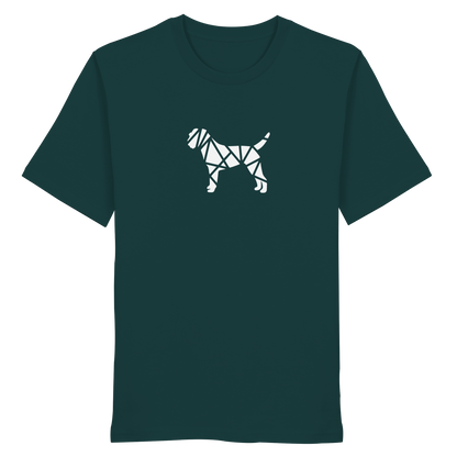 Border Terrier geometrisch - Organic Shirt