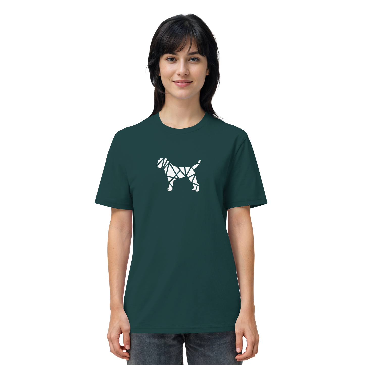 Border Terrier geometrisch - Organic Shirt