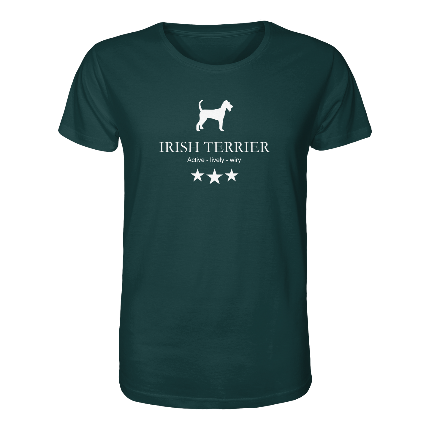 Irish Terrier | Active, lively, wiry.... - Organic Shirt