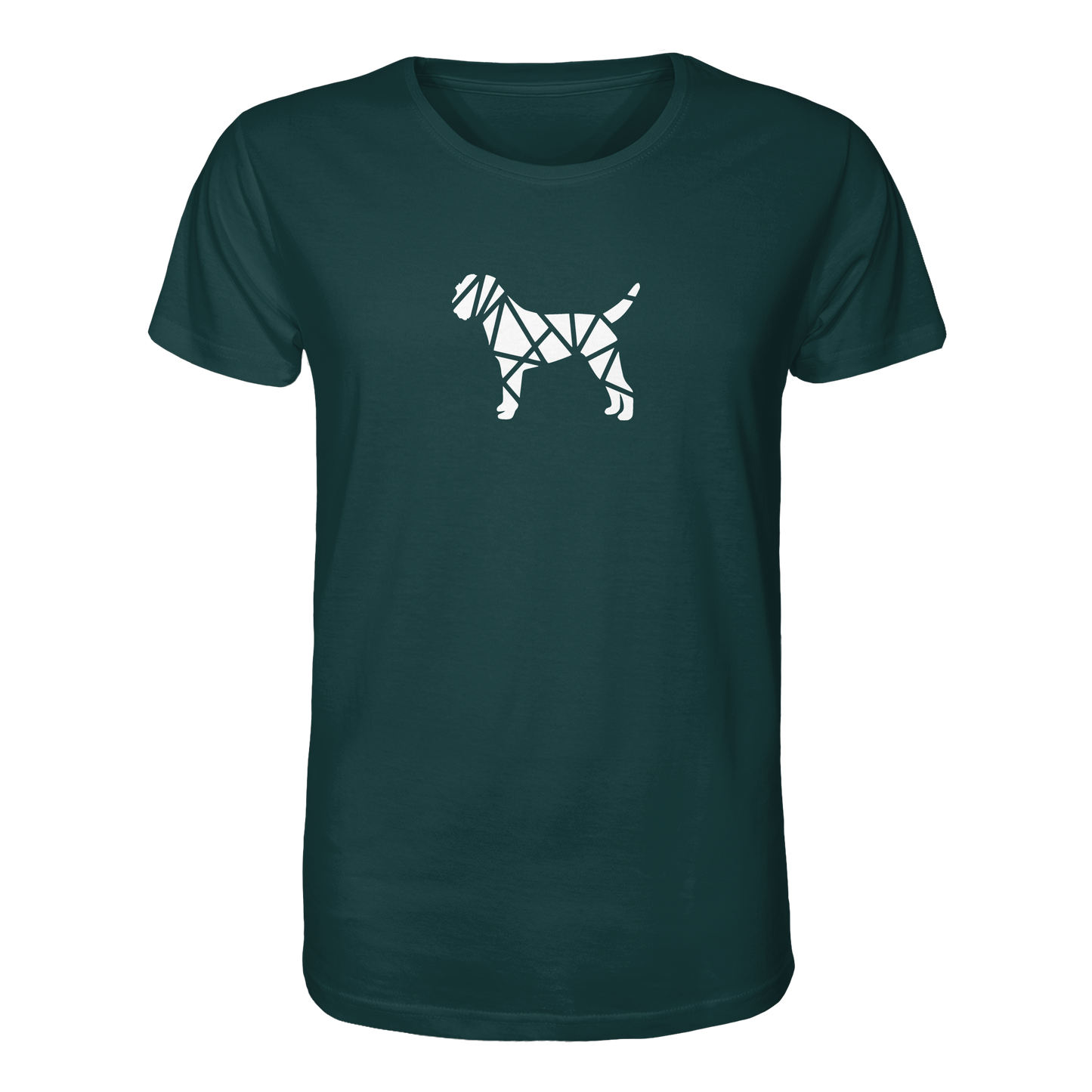 Border Terrier geometrisch - Organic Shirt