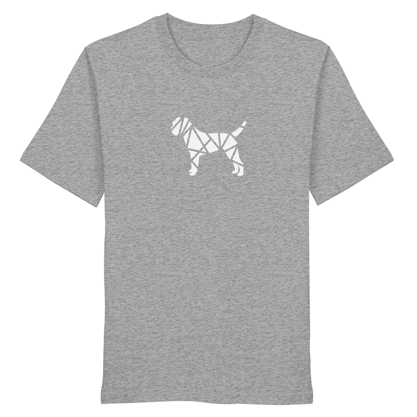 Border Terrier geometrisch - Organic Shirt