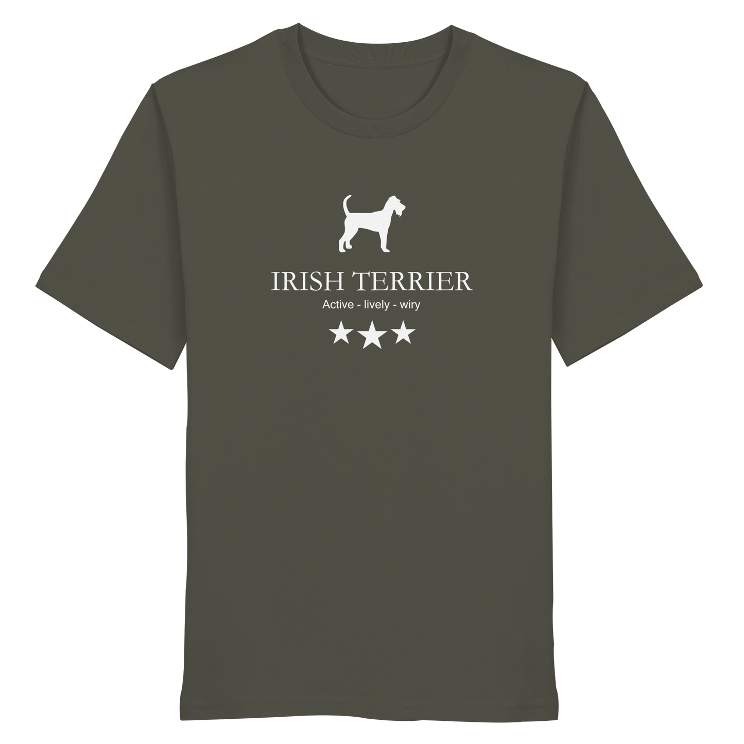 Irish Terrier | Active, lively, wiry.... - Organic Shirt