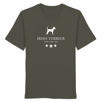 Irish Terrier | Active, lively, wiry.... - Organic Shirt