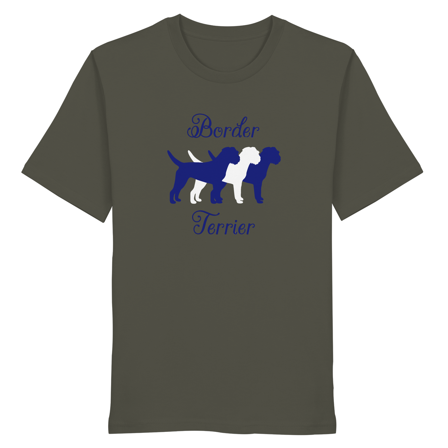 Border Terrier-Trio - Organic Shirt