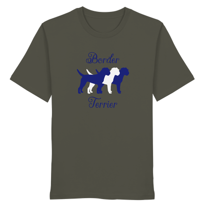 Border Terrier-Trio - Organic Shirt