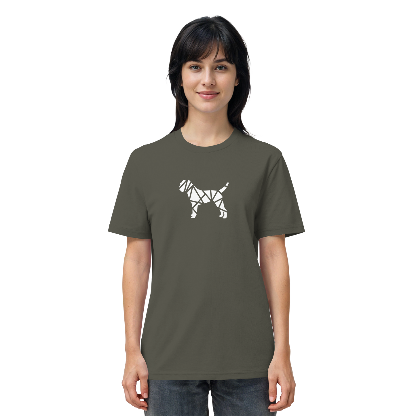 Border Terrier geometrisch - Organic Shirt