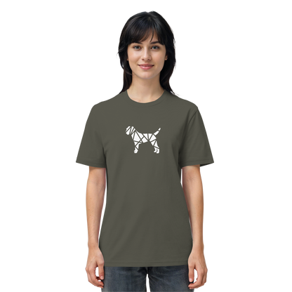Border Terrier geometrisch - Organic Shirt