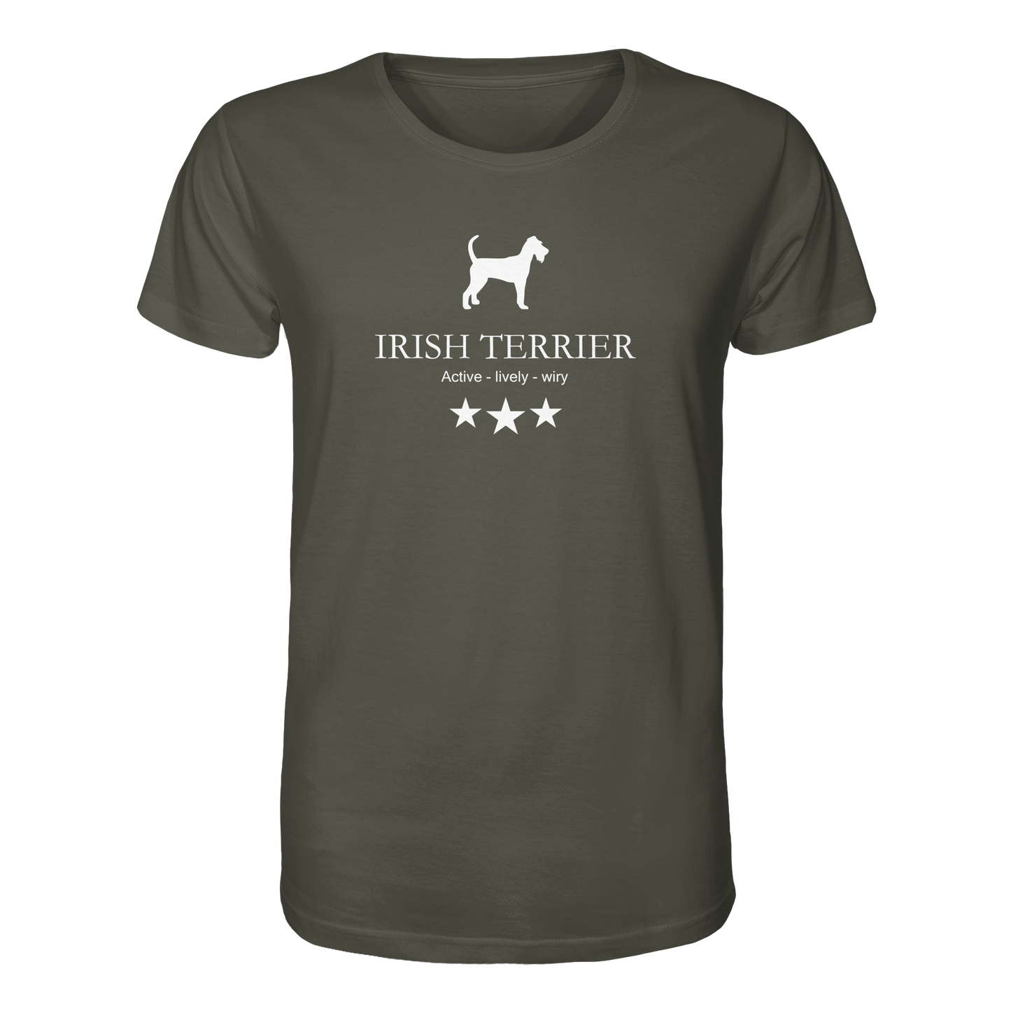 Irish Terrier | Active, lively, wiry.... - Organic Shirt