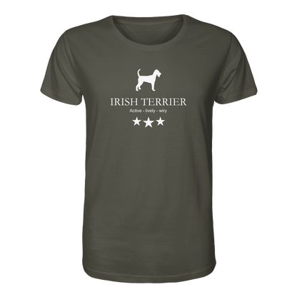 Irish Terrier | Active, lively, wiry.... - Organic Shirt