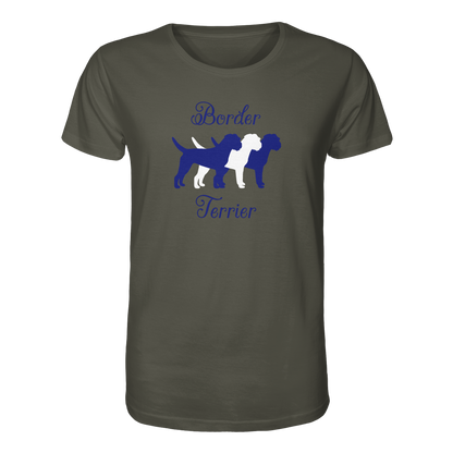 Border Terrier-Trio - Organic Shirt
