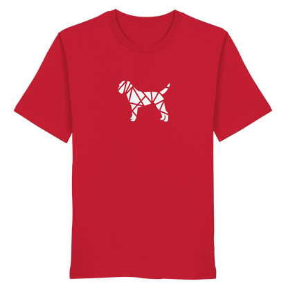 Border Terrier geometrisch - Organic Shirt