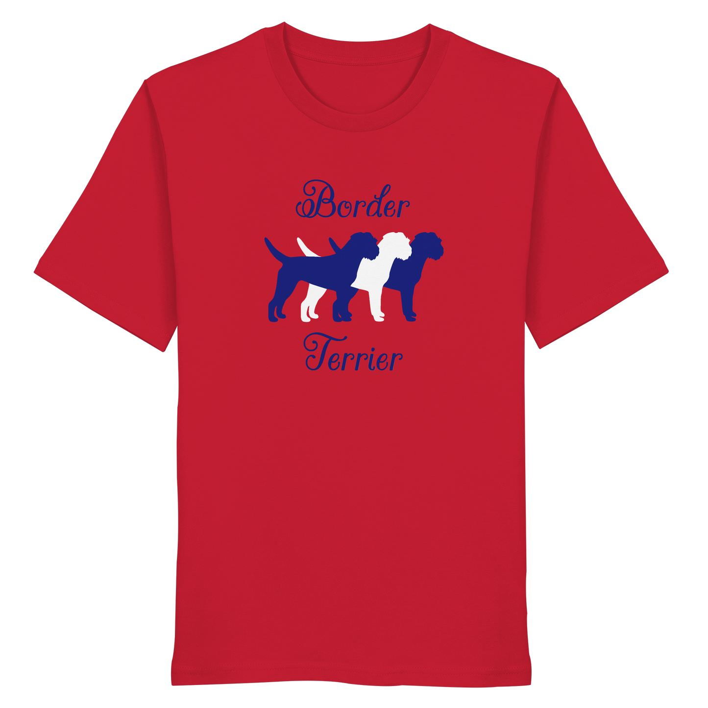 Border Terrier-Trio - Organic Shirt