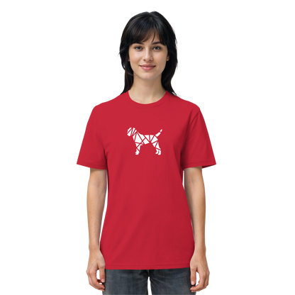 Border Terrier geometrisch - Organic Shirt