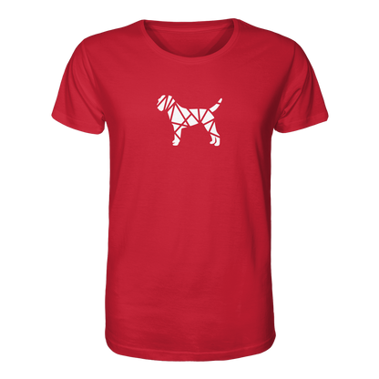Border Terrier geometrisch - Organic Shirt