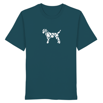 Border Terrier geometrisch - Organic Shirt