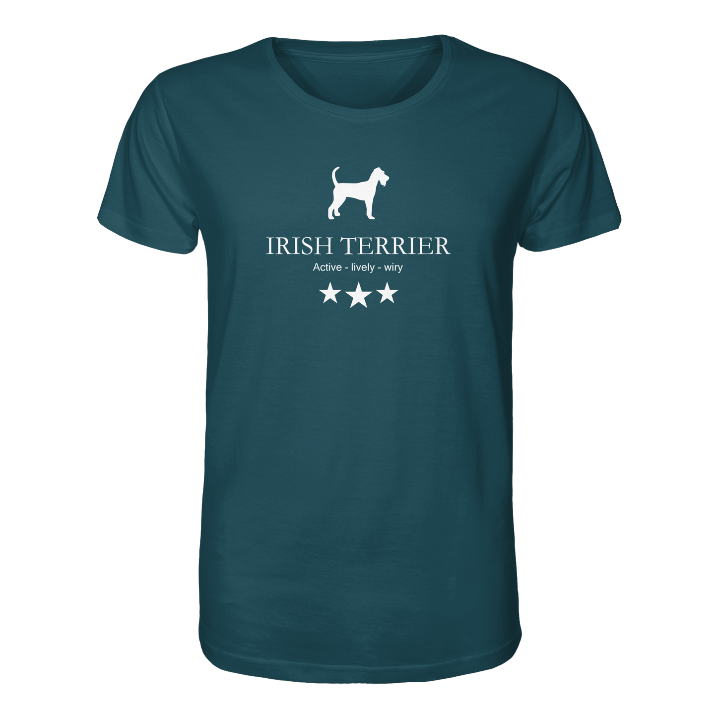 Irish Terrier | Active, lively, wiry.... - Organic Shirt