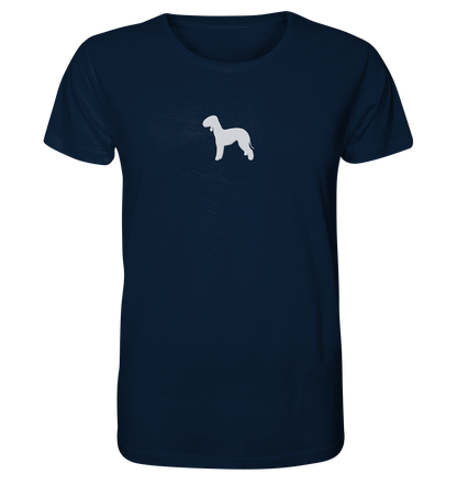 Bedlington Terrier-Silhouette - Organic Shirt (Stick)