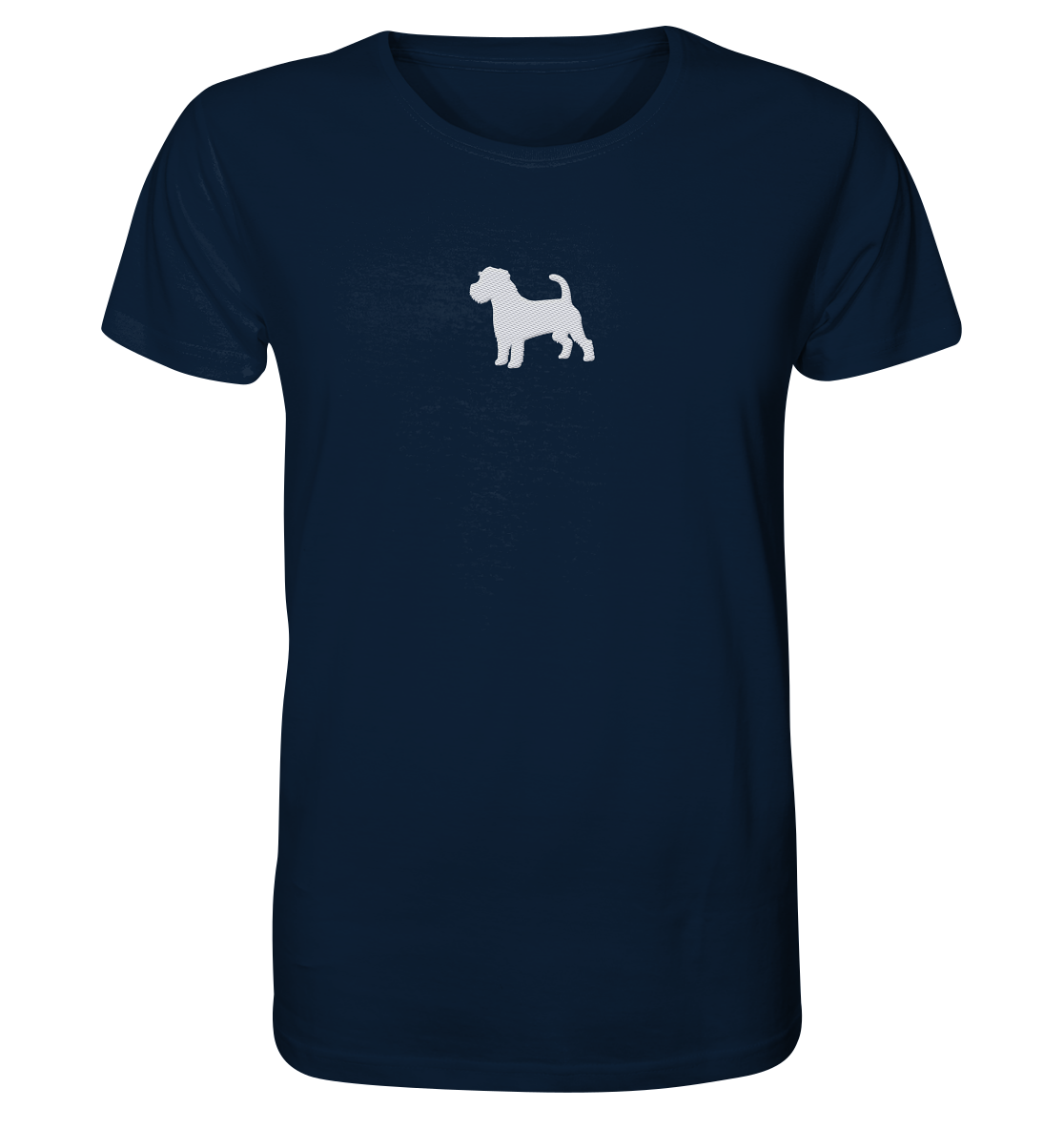 Jack Russell Terrier-Silhouette - Organic Shirt (Stick)