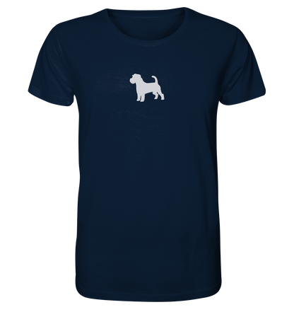 Jack Russell Terrier-Silhouette - Organic Shirt (Stick)