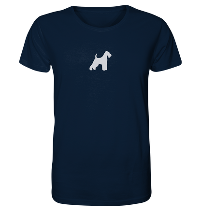 Welsh Terrier-Silhouette - Organic Shirt (Stick)