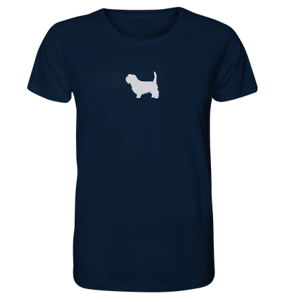 Irish Glen of Imaal Terrier-Silhouette - Organic Shirt (Stick)
