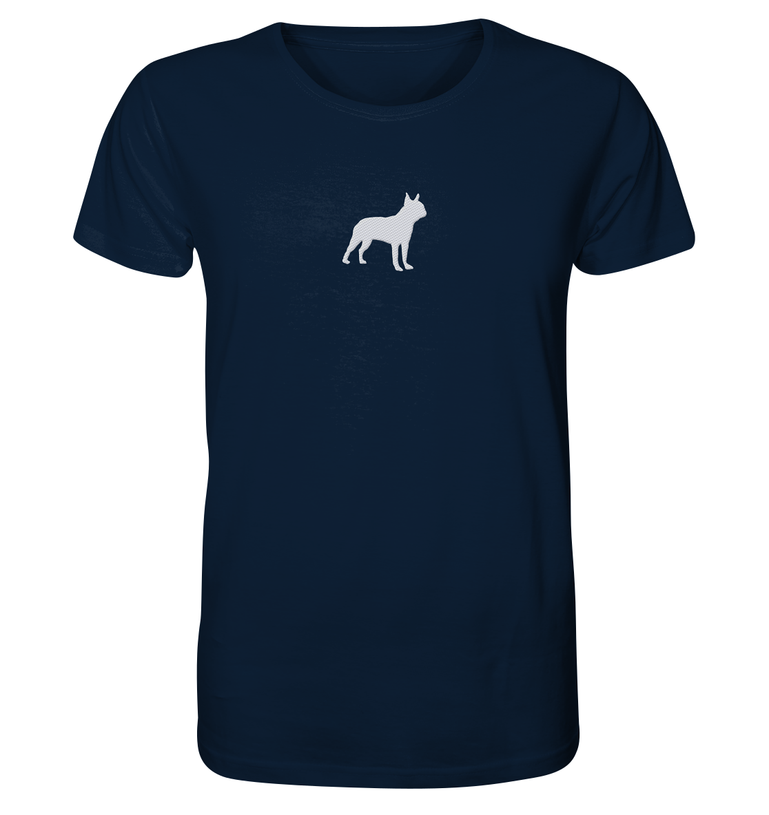 Boston Terrier-Silhouette - Organic Shirt (Stick)