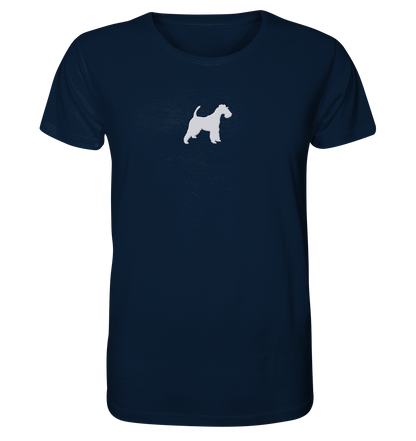 Drahthaar Foxterrier Terrier-Silhouette - Organic Shirt (Stick)