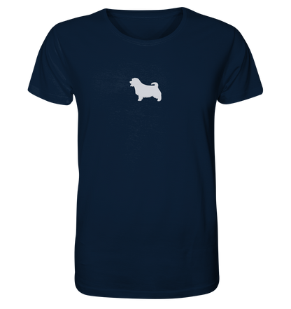 Norfolk Terrier-Silhouette - Organic Shirt (Stick)