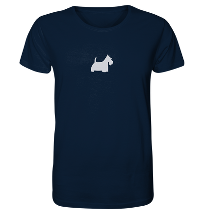 Scottish Terrier-Silhouette - Organic Shirt (Stick)