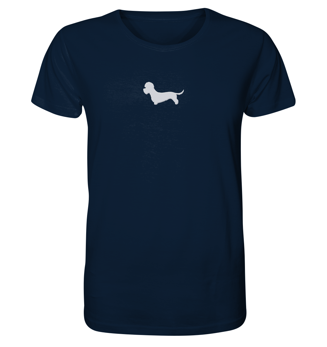 Dandie Dinmont Terrier-Silhouette - Organic Shirt (Stick)