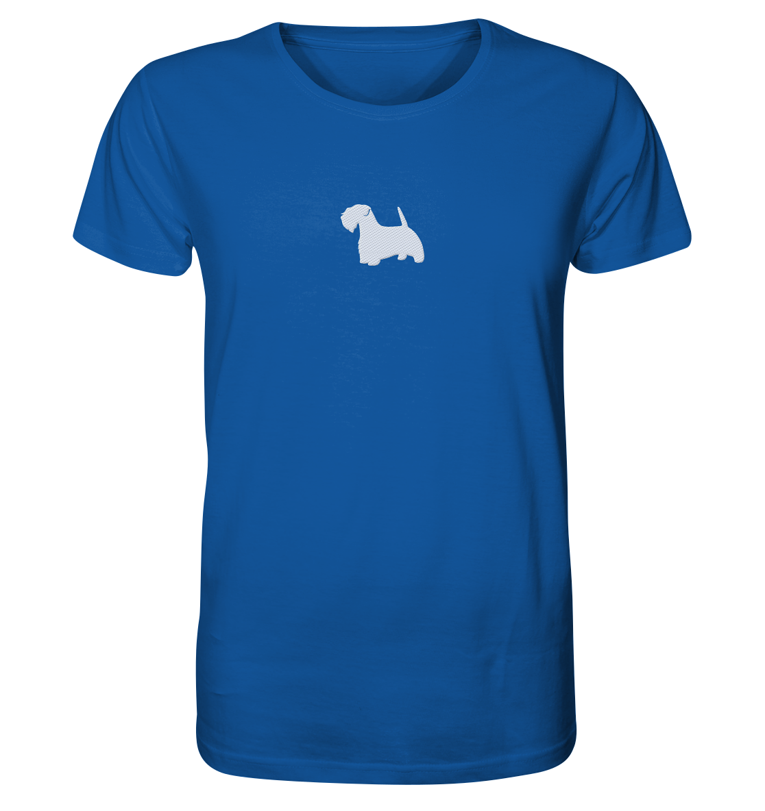 Sealyham Terrier-Silhouette - Organic Shirt (Stick)