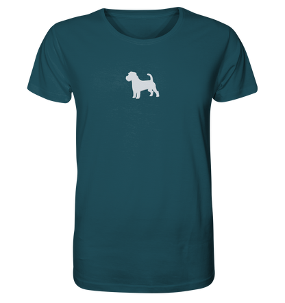 Jack Russell Terrier-Silhouette - Organic Shirt (Stick)