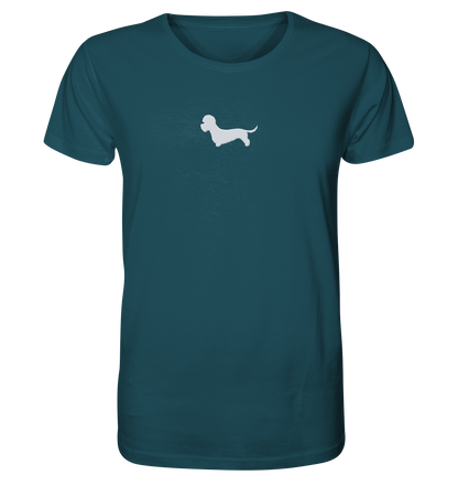 Dandie Dinmont Terrier-Silhouette - Organic Shirt (Stick)