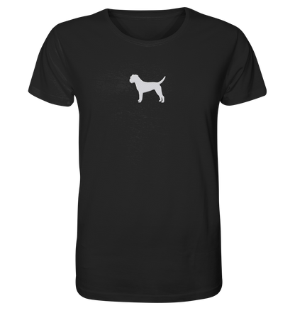 Border Terrier-Silhouette - Organic Shirt (Stick)