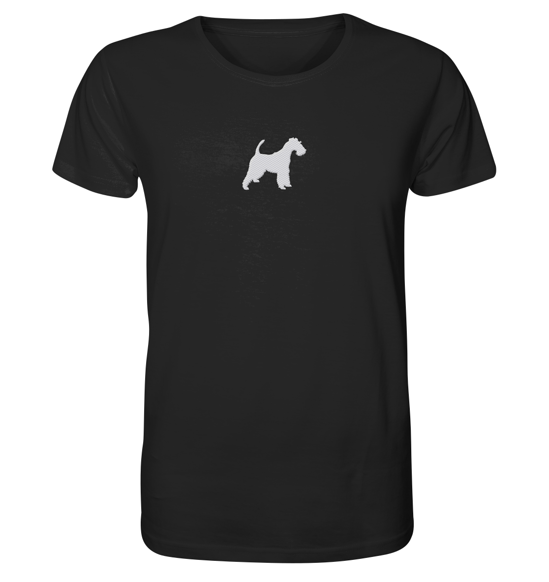 Drahthaar Foxterrier Terrier-Silhouette - Organic Shirt (Stick)