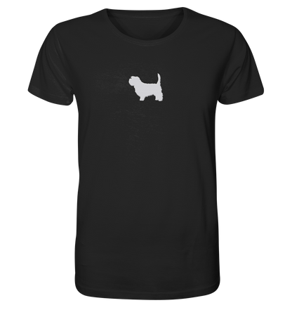 Irish Glen of Imaal Terrier-Silhouette - Organic Shirt (Stick)