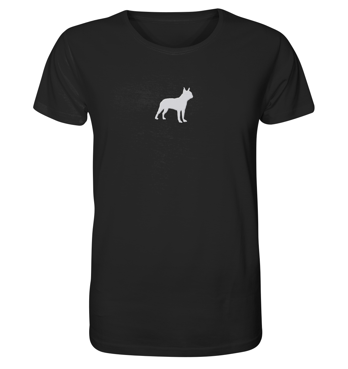 Boston Terrier-Silhouette - Organic Shirt (Stick)