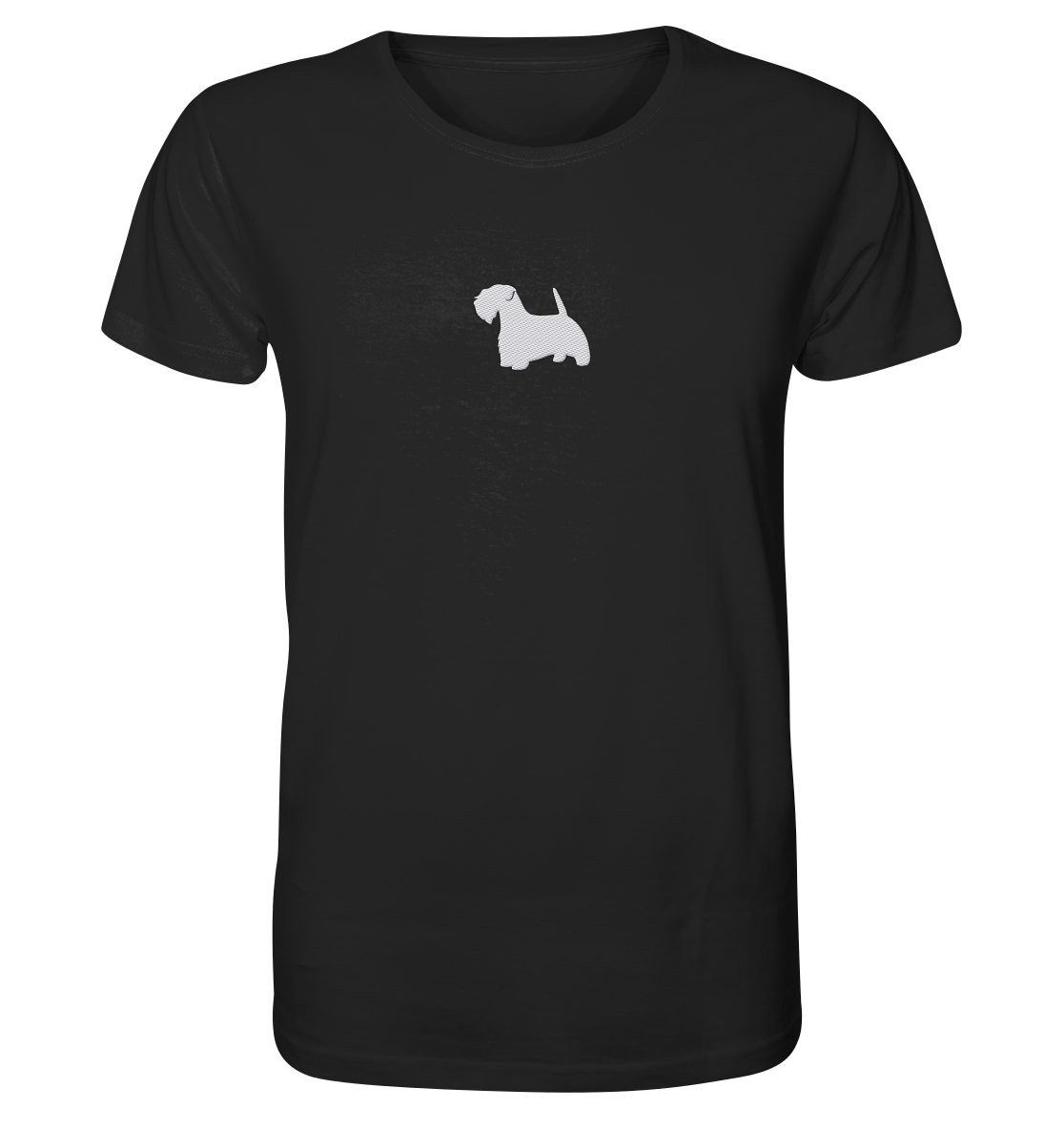 Sealyham Terrier-Silhouette - Organic Shirt (Stick)