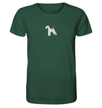 Lakeland Terrier-Silhouette - Organic Shirt (Stick)