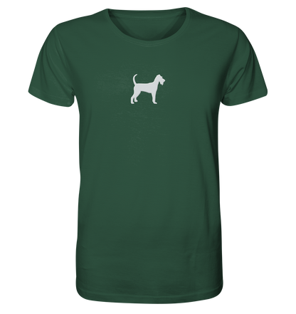 Irish Terrier-Silhouette - Organic Shirt (Stick)