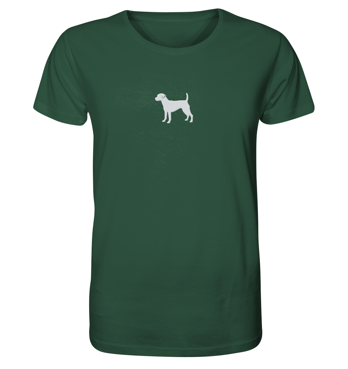 Parson Russell Terrier-Silhouette - Organic Shirt (Stick)
