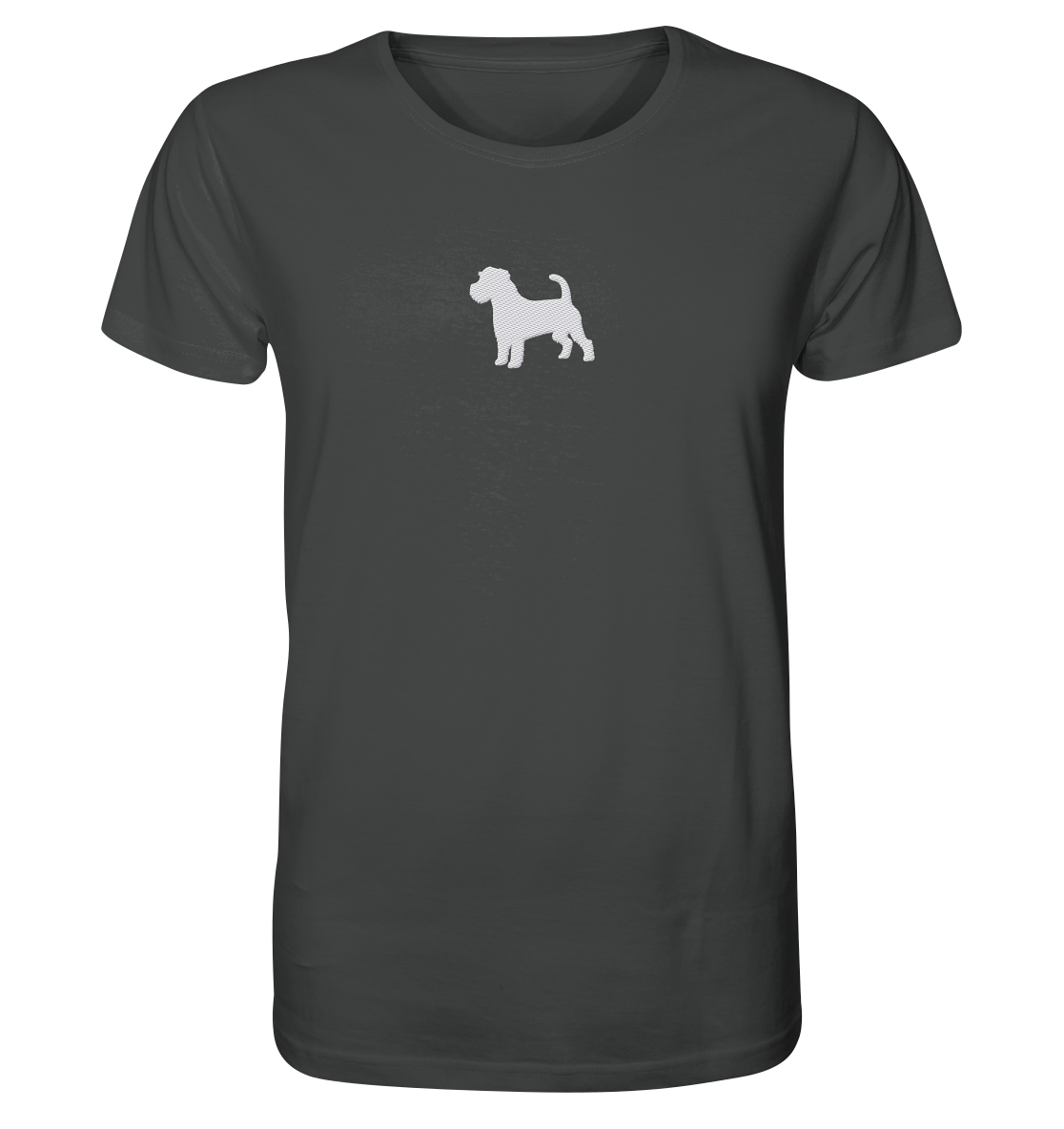 Jack Russell Terrier-Silhouette - Organic Shirt (Stick)