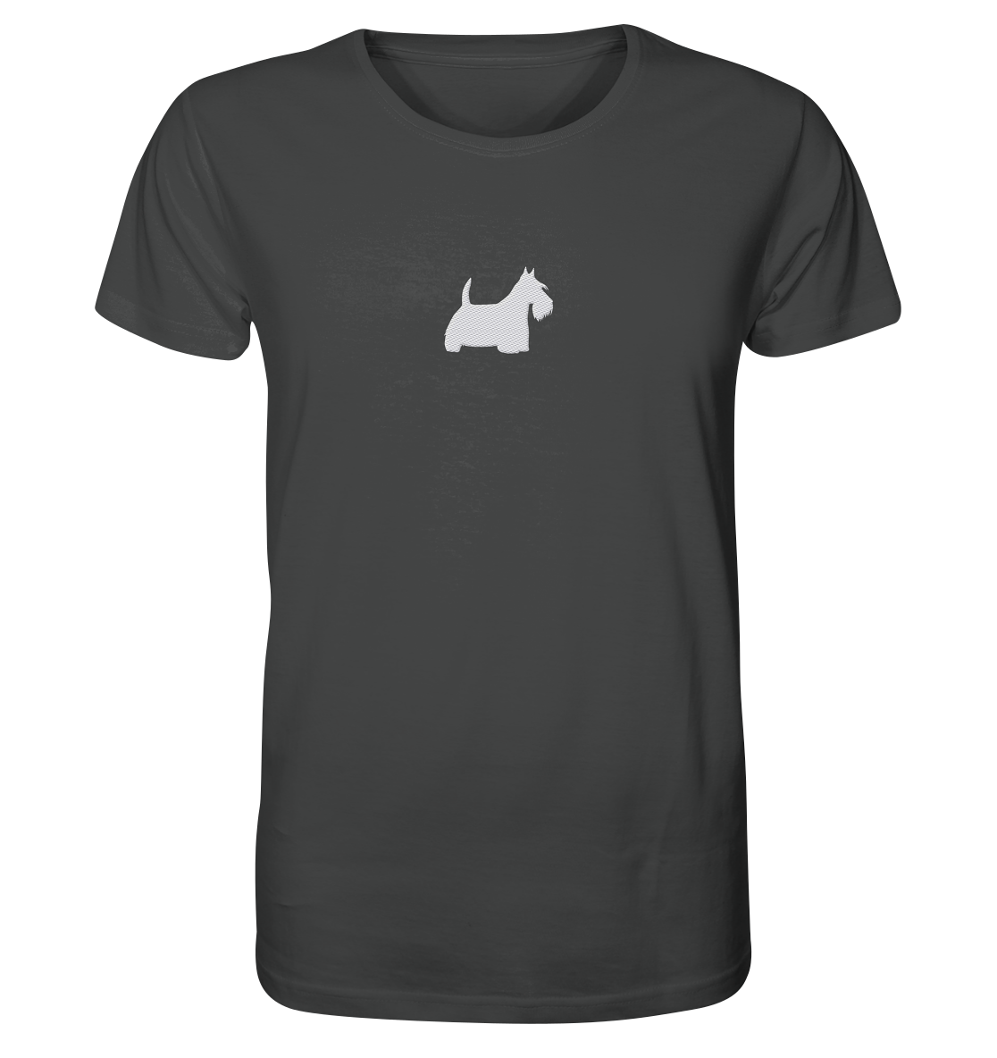 Scottish Terrier-Silhouette - Organic Shirt (Stick)