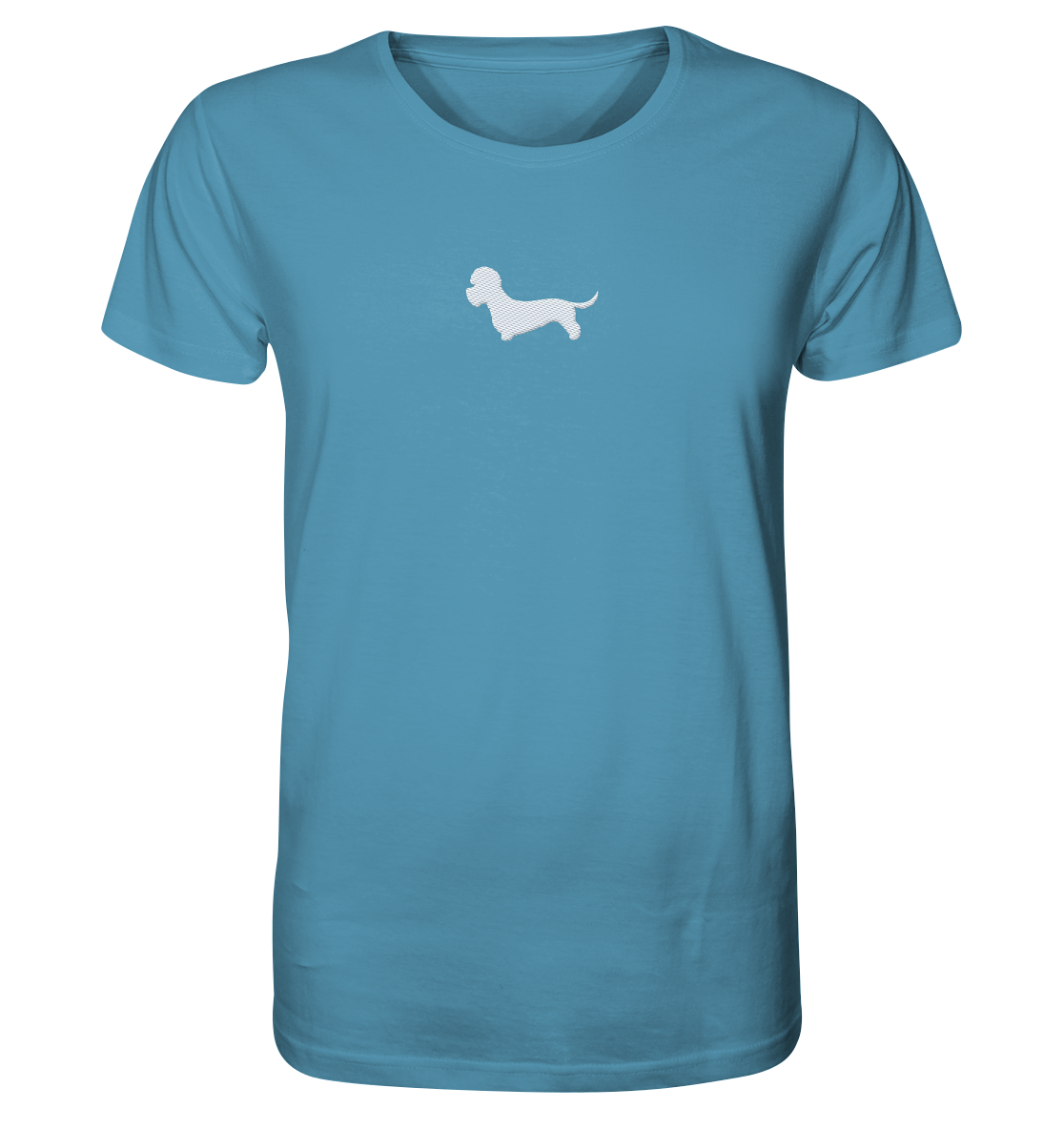 Dandie Dinmont Terrier-Silhouette - Organic Shirt (Stick)