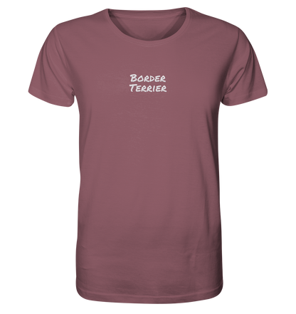 Border Terrier - Organic Shirt (Stick)