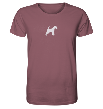 Drahthaar Foxterrier Terrier-Silhouette - Organic Shirt (Stick)