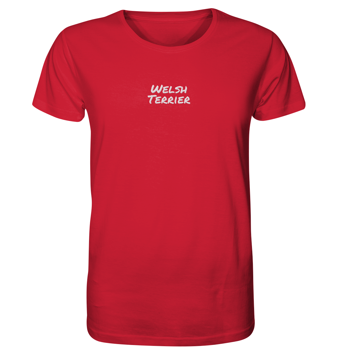 Welsh Terrier - Organic Shirt (Stick)