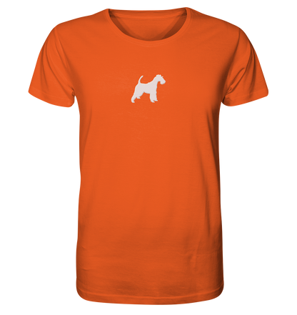 Drahthaar Foxterrier Terrier-Silhouette - Organic Shirt (Stick)