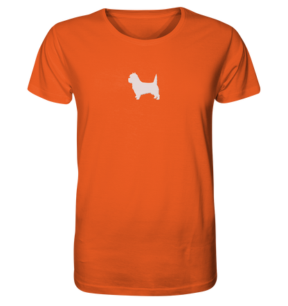 Cairn Terrier-Silhouette - Organic Shirt (Stick)